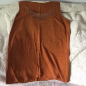 Embellished tank top